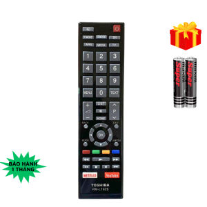 Remote điều khiển tivi Toshiba Mã 05 RM-L1625 điều khiển TV Toshiba internet - Tặng kèm pin - Gia Dụng Chú Thoòng