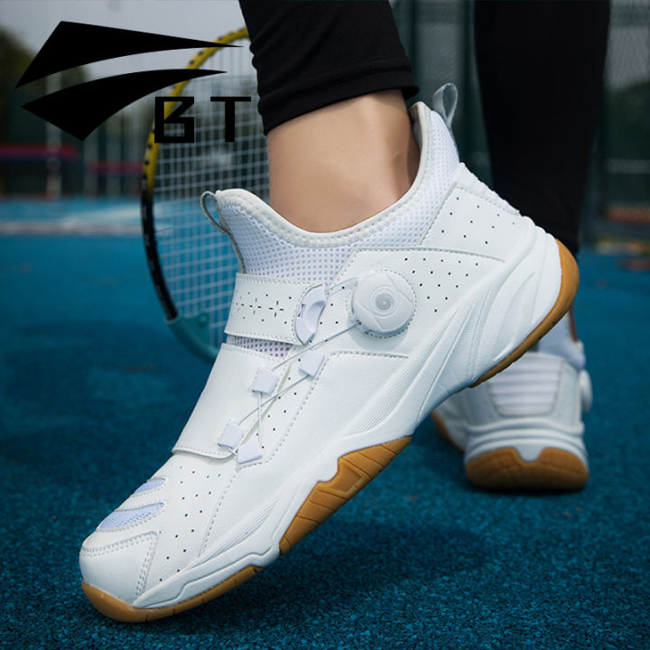 BT male women Badminton shoes Tennis shoes Table tennis shoes Rubber