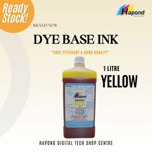 READY STOCK INK!!! Hapond DYE BASED Ink (Epson I3200/DX5/DX7/5113)