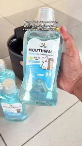 PETWELL Organic Pet Mouthwash 380ml Probiotic Oral Care Fresh Breath Remove Tartar Cleaning Teeth