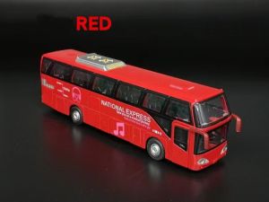 【TR TOY】NATIONAL EXPRESS 5 DOOR DOUBLE DECKER TOUR BUS ALLOY DIE CAST CAR MODEL 672