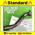 Yamaha Y100 SPORT 2JG Exhaust Neck , Front Pipe Manifold BLACK (STANDARD) STD EKZOS EXZOS MUFFLER PIPE Y100 SPORTS NEW. 