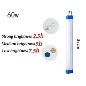 LED Light Tube 17cm/32cm Portable USB Rechargeable Emergency Light Camping Lamp Outdoor Lighting