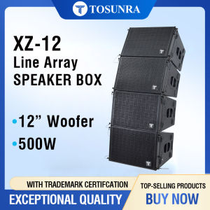 TOSUNRA XZ-12 LINE ARRAY SPEAKER BOX WITH SPEAKERS 500W 8Ω