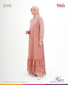 SARIMBIT RAYYA NIBRAS 2025 HYRA GINGERBREAD TERBARU GAMIS & KOKO KELUARGA KEKINIAN LEBARAN TERMURAH