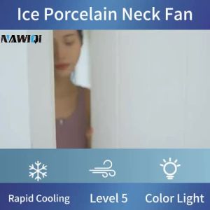 อัพเกรดพัดลมคอไร้ใบพัดแบบพกพา3Gen พัดลมมินิแบบชาร์จ USB ได้