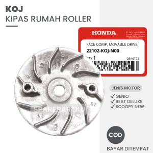 KOJ KIPAS RUMAH ROLLER GENIO / KIPAS CVT HONDA BEAT DELUXE / KIPAS PULLY SCOOPY NEW / KIPAS LAWAN RUMAH ROLLER BEAT STREET NEW / FACE DRIVE KIPAS RUMAH ROLLER BEAT NEW / ROLLER / KLEMAN / SLIDER / RUMAH ROLLER / PULLY