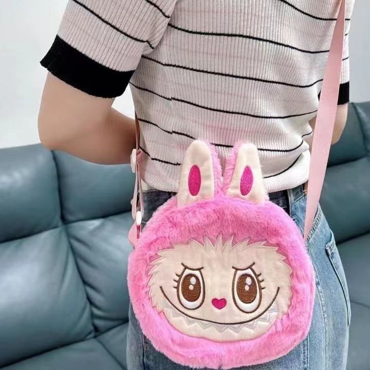 พร้อมส่ง กระเป๋าสะพายข้าง Labubu 23*20cm | Lazada.co.th