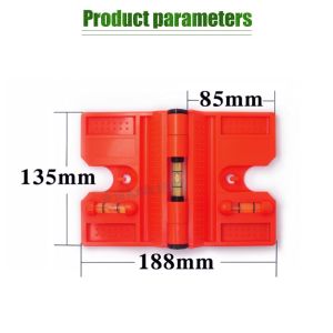 Laser Siku Sudut Leveling 90 Derajat Laser Alat Ukur Siku Kelurusan Permukaan