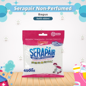 Bagus Serap Air REFILL Daya Serap 450 ml - Kemasan Isi Ulang Serap Lembab Mencegah Ngegat dan Penjamuran