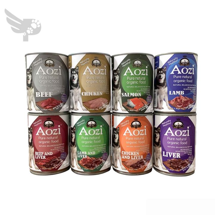 AOZI Dog 430g CAN Dog Wet Food in Can Available in 8 Flavors