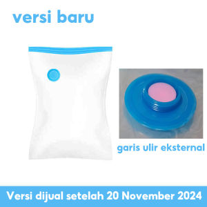 YooWoo Vacuum Bag Penyimpanan Pakaian | Plastik Vakum Kompres Baju | Storage Bag Hemat Ruang & Mudah Digunakan