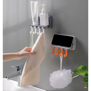 CALYA MINI HOOK - RAK TEMPEL DAPUR - RAK HOLDER KAMAR MANDI SHENAR - PERABOTMURAH