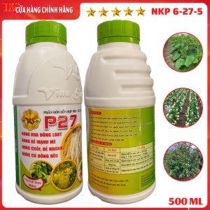 Phân Bón NKP 6 27 5 Đâm Chồi Đẻ Nhánh Bung Hoa Đồng Loạt - Chai 500 ml