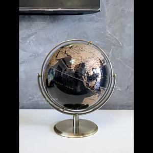 Desktop Decoration World Toy Geography Globe For Kids Decorative Items Display Educational Toys World Map Globe On Stand American Light Luxury Decoration