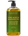 MAJESTIC PURE Arnica Sore Muscle Massage Oil for Body - Best Natural Therapy Therapy Oil with Lavender and Chamomile Essential Oils - Warming, Relaxing, Massaging Joint & Muscles - 8 fl. oz.. 