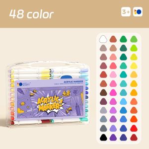 [SG In Stock] 80Colors Acrylic Marker Pen Paint Drawing Pen Colouring Art Markerpen Kids Birthday Gift