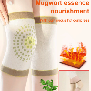 Mugwort knee sleeves Self Heat Knee Guard Protector Pad Knee Massager Leg Warmer