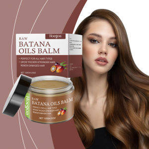 new Hoegoa Batana Hair Nourishing Balm Improve Silky Thicker Curly Smoothing Frizz Repair Damaged Increase Growth Hair Conditioner Free Shipping