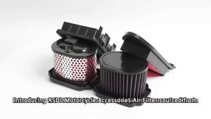 ตัวกรองอากาศมอเตอร์ไซค์ไหลสูงสำหรับ Duke 125 200 250 390 Duke RC RC R 2011-2020 OEM: HFA-6302 KT 90106015000