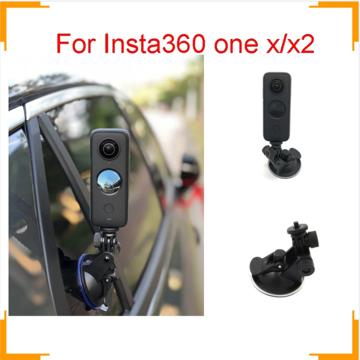 For DJI OSMO Action 3/Pocket 2/Gopro Hero 13 12 11 10 9/Insta360 X5/X4/X  3/ACE PRO Camera Bracket, Car Windshield Suction Mount Fix Bracket