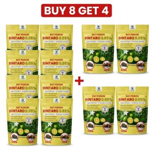Rat Poison Rat Killer Bait for Rats & Mice – BINTARO 50g