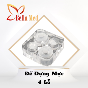 Đế dựng mực phun xăm khay đựng mực nhiều lỗ