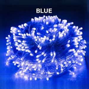【SG seller】10m 100LED 8 Lighting Modes 220V Fairy Lights  String Outdoor Waterproof Party Light Decorate Lighting