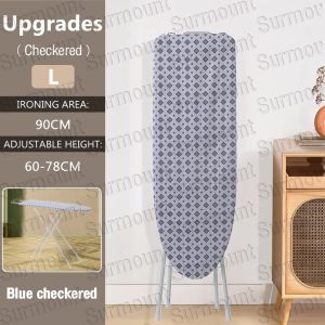 【COD】HAIM Foldable Ironing Board with Safety Iron Rest | Height Adjustable Heavy Duty Kabayo ng Plantsa with Foam Cover | For Home Laundry Room & Dorm Use PH