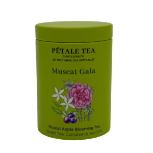 Muscat Gala - Petite Tea Tin (Pétale Tea Blooming Flower Tea)