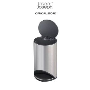 Joseph Joseph Arc™ 10L Easy-push Stainless-steel Pedal Bin JJ0136