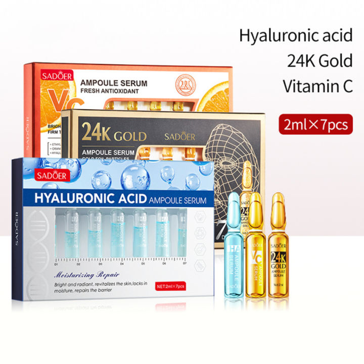 Hyaluronic Acid Serum 24k Gold Serum Vitamin C Serum Concentrated