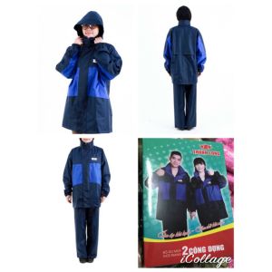 Bộ Quần Áo Đi Mưa Thành Long Siêu Dầy Dặn Chắc Chắn Chống Mưa Lạnh