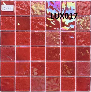 Gạch mosaic LUX thủy tinh cao cấp ánh xạ G7LUX017 trang trí các bức tường sàn nhà hồ bơi các tòa nhà chung cư khách sạn có tính thẩm mỹ cao độ bền cao dễ vệ sinh giá rẻ sẵn kho