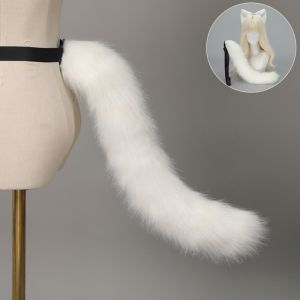 GOUPO Plush Cat Ear Headband Handmade Realistic Animal Ear Headwear Lolita Animal Ears Hair Band Party Props