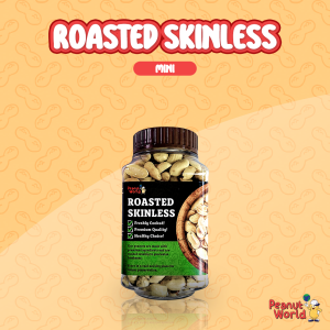 Unsalted Roasted Skinless Peanuts by Peanut World