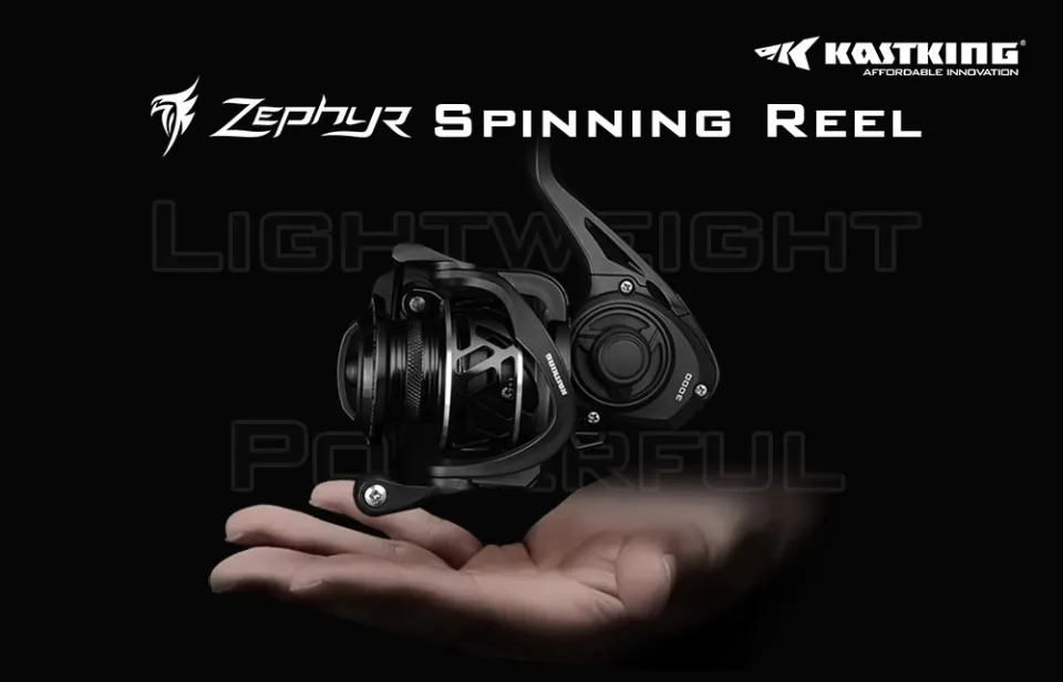 ขายดีมากKastKing Zephyr Spinning Reel 7 +  1สแตนเลสแบริ่งบอล5.2:1อัตราส่วนเกียร์8/10ลากสูงสุดสดและรอกตกปลาน้ำเค็มHot  Sales
