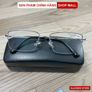Kính lão thị viễn thị xem báo Nam nữ xẻ cước Bạc sáng SIlver loại I Nhật bản JAPAN cực đẹp tròng Phản quang xịn chống mỏi