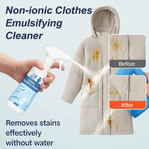 Non-Ionic Clothes Emulsifying Cleaner Clothing Strong Decontamination Detergent Clothes Stain Remover Spray