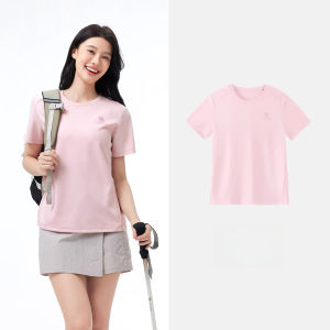 Camel Outdoor Womens Quick Dry T-shirt Round Neck Breathable Running Shirt