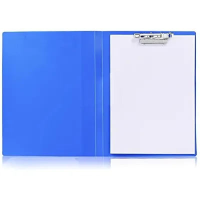 SAKURA Clipboard Single Punchless R Clip Presentation Folder A4 size Random Colors