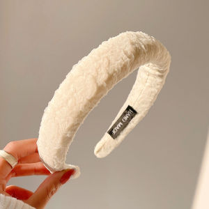 Zy Fashion Fashion Colorful Sponge Mesh Headband for women Korean Style Sweet Versatile Hairband Hair Accessories