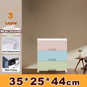 MOK Drawer Chest 35CM Large Storage Space Plastic Drawer High Quality PP Material High Carrying Capacity drawer plastic