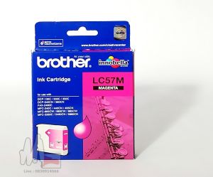 Brother LC-57 Bk  C  M  Y ตลับอิงค์เจ็ทแท้ บราเดอร์ Original lc57  dcp130c dcp330c dcp350c dcp540cn dcp560cn