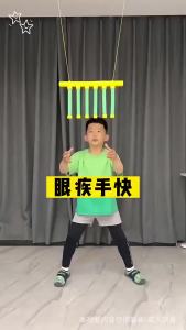 Fun Challenge Falling Sticks Game Toy Sports Training Reaction Ability Educational Activity Parent-Child Family Party Game Toys