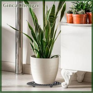 Ginca 1Pc Plant Pot Elevator Heavy Duty Plant Stands 20 30 40cm Plant Pot Saucer For Prevent Rot And Damage On Patio Deck Floor