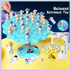 Victoky Balance Tree Game Balance Astronaut Kids Educational Toy Hand Eye Coordination
