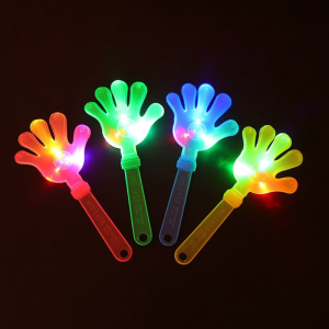 5pc/Pack Fashion LED Hand Clapper Concert Party Cheering Toy Children Clap Your Hands Small Hands Clapping Light up Toy