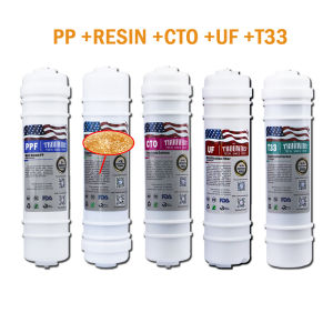 TROUWIDS เครื่องกรองน้ําประปา 5 ขั้น อัลตร้าฟิลเตอร์ สําหรับใช้ในบ้าน