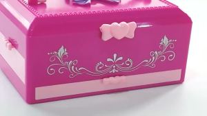 Real Washable Makeup Kit For Kids Pretend Play Toy  lip gloss eyeshadow